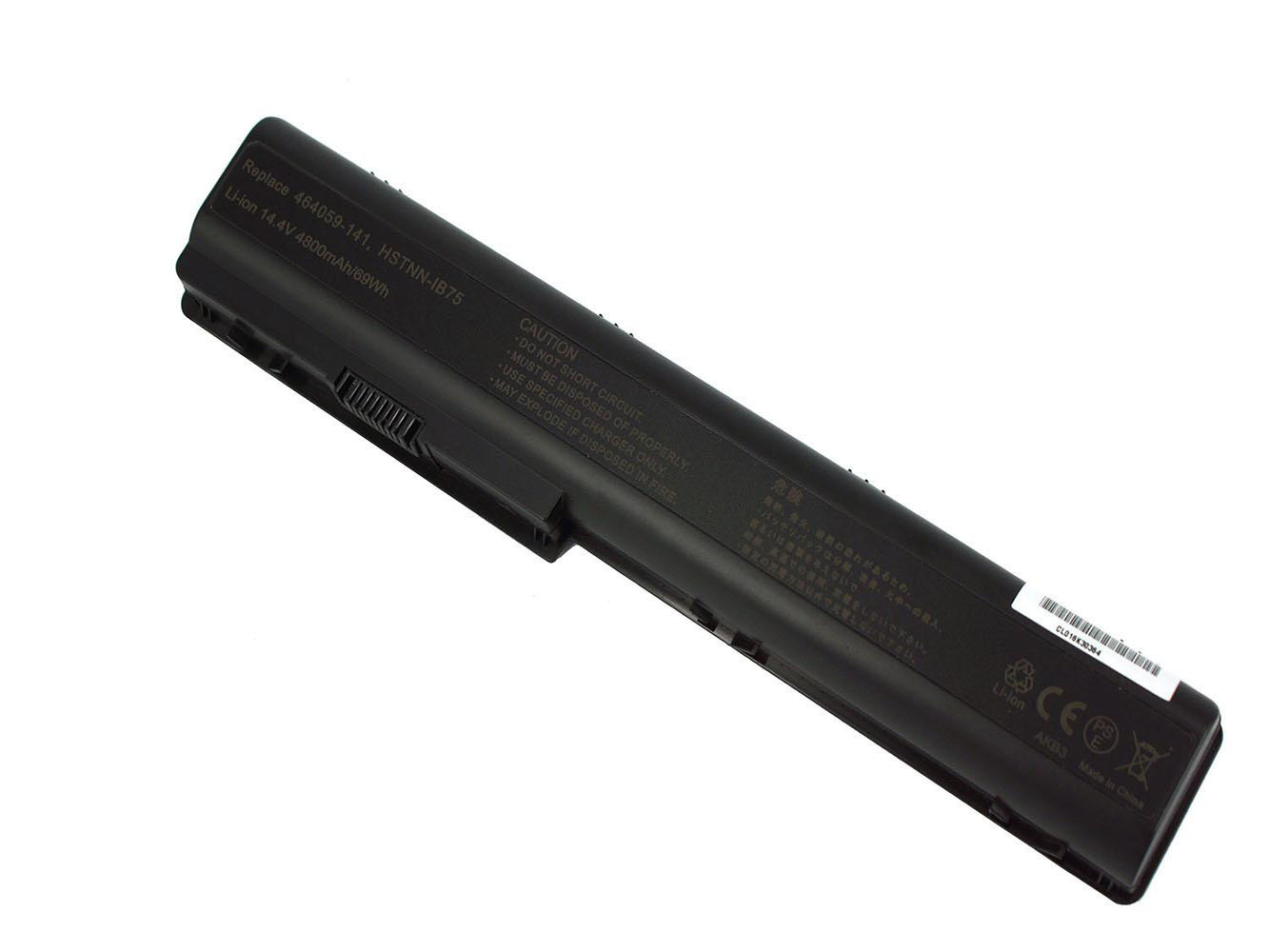 464059-121, 464059-141 replacement Laptop Battery for HP HDX X18-1000, HDX X18-1100, 4800mAh, 14.40V