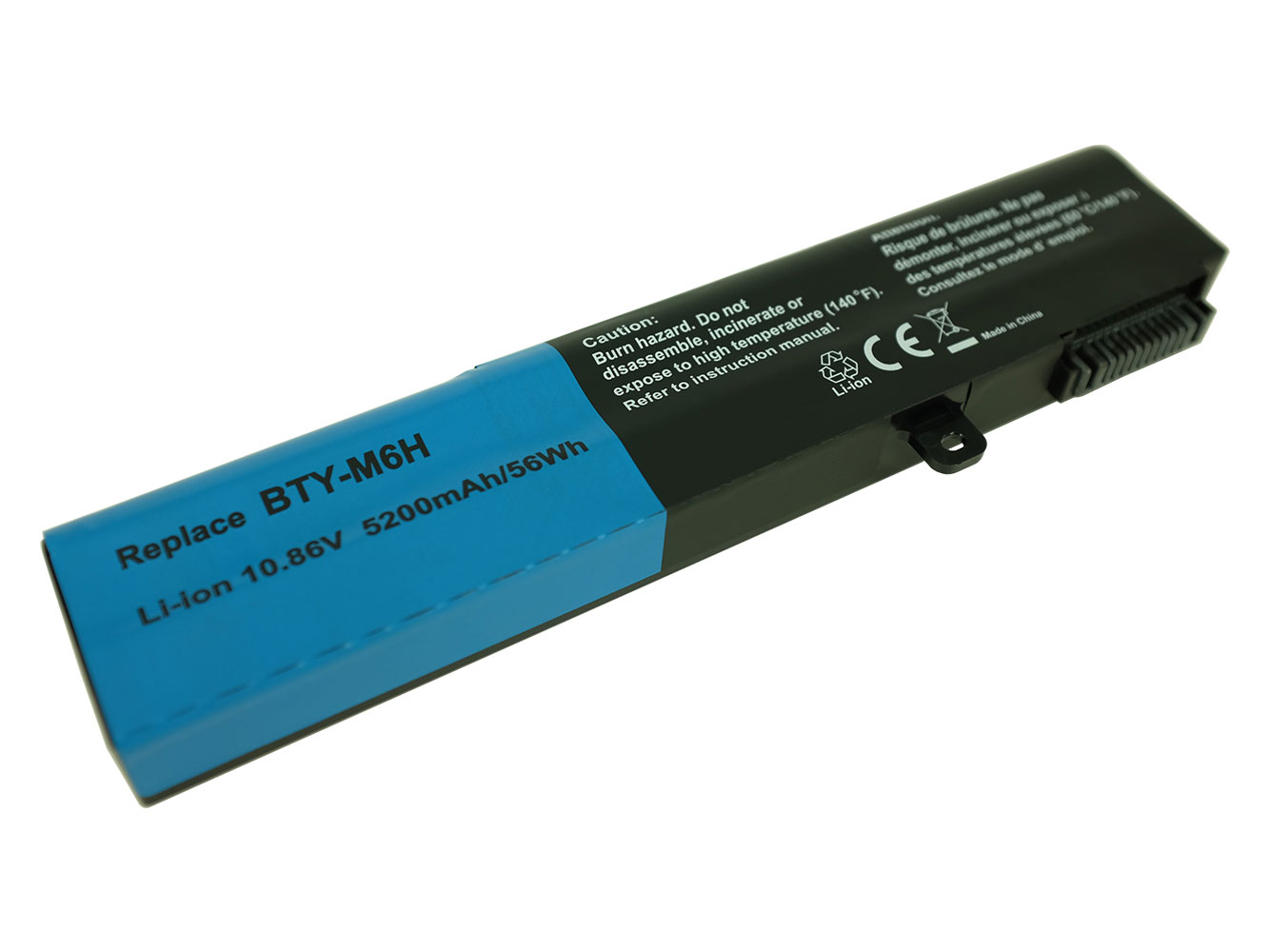 3ICR19/65-2, 3ICR19/66-2 replacement Laptop Battery for MSI GE62, GE63, 5200mAh, 10.86V