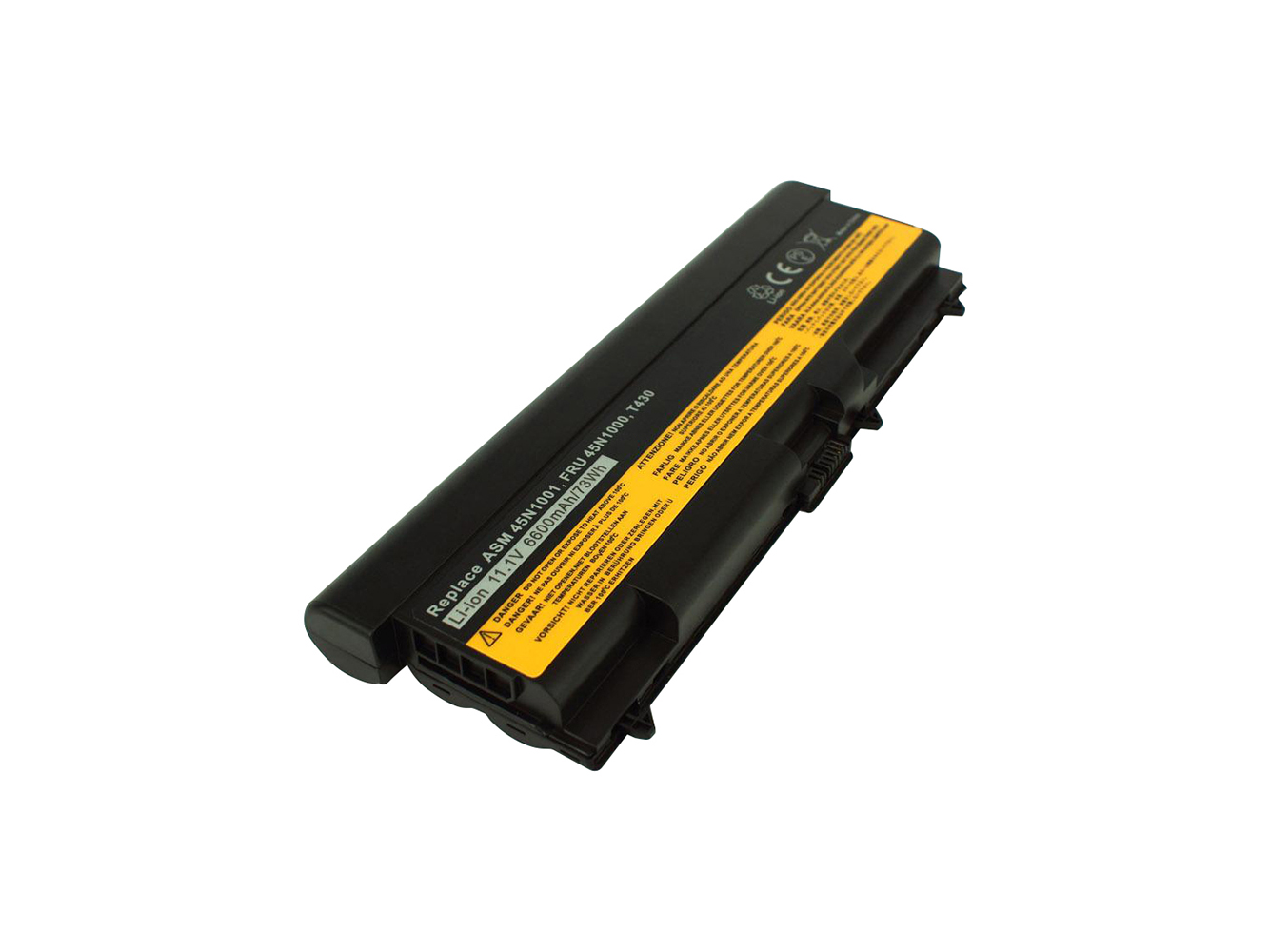 45N1007 replacement Laptop Battery for Lenovo L430, T510, 9 cells, 6600mAh, 11.10V