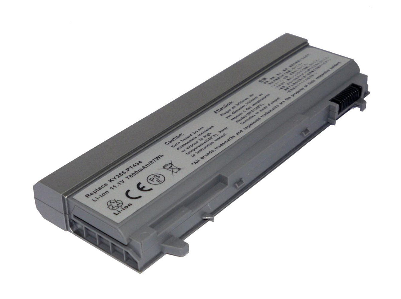 0GU715, 0H1391 replacement Laptop Battery for Dell Latitude E6400, Latitude E6400 ATG, 7800mAh, 11.10V
