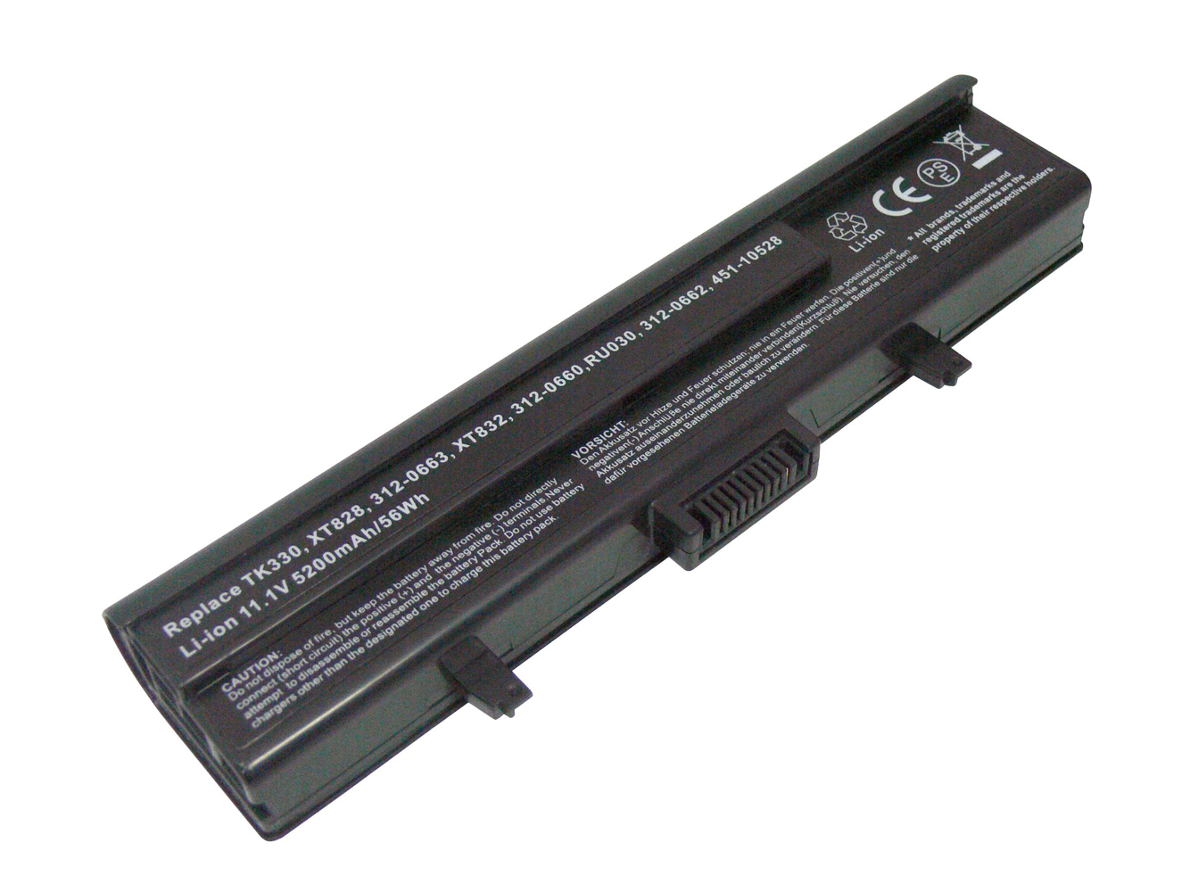 Dell 312-0660, 312-0662 Laptop Batteries For Dell Xps M1500 replacement