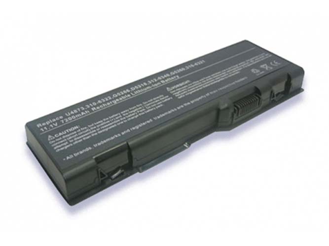 310-6321, 310-6322 replacement Laptop Battery for Dell Inspiron 6000, Inspiron 9200, 9 cells, 6600mAh, 11.10V