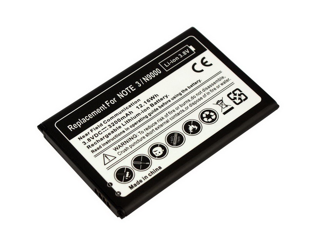 Samsung B800be, B800bk Smartphone Batteries For Galaxy Note 3, Galaxy Note Iii replacement