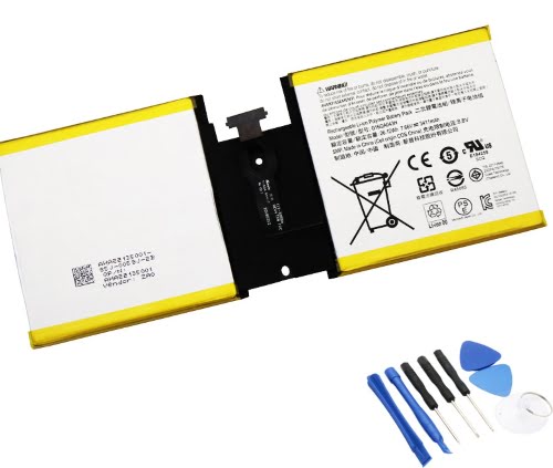 G16QA043H replacement Laptop Battery for Microsoft Surface Go, surface go 1824, 7.66v, 3411mah (26.12wh)