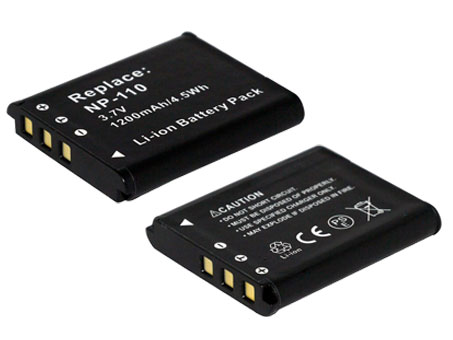 Replacement for CASIO NP-110 Digital Camera Battery(Li-ion 1200mAh)