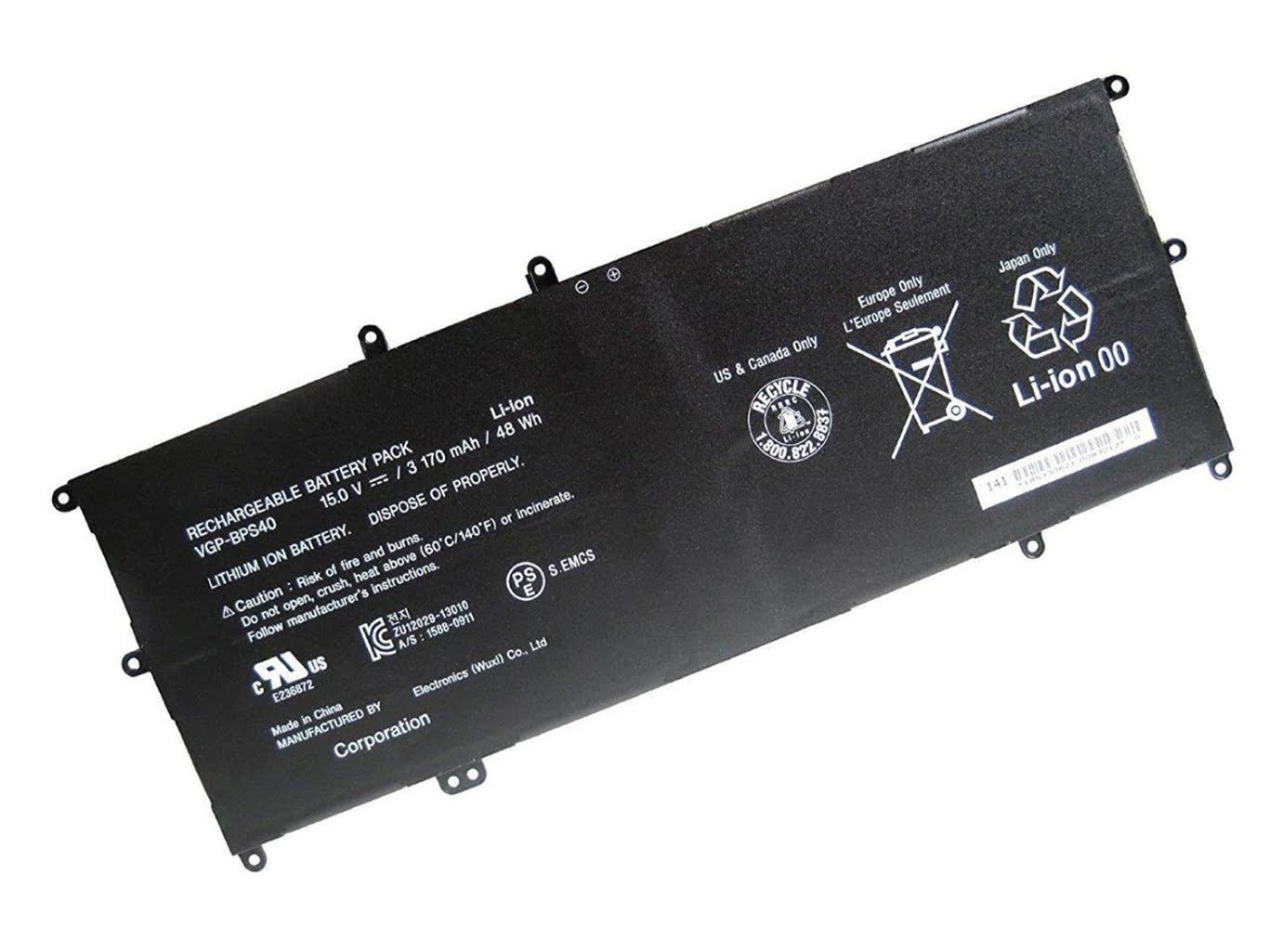 High Quality Replacement Laptop Battery for Sony Vaio