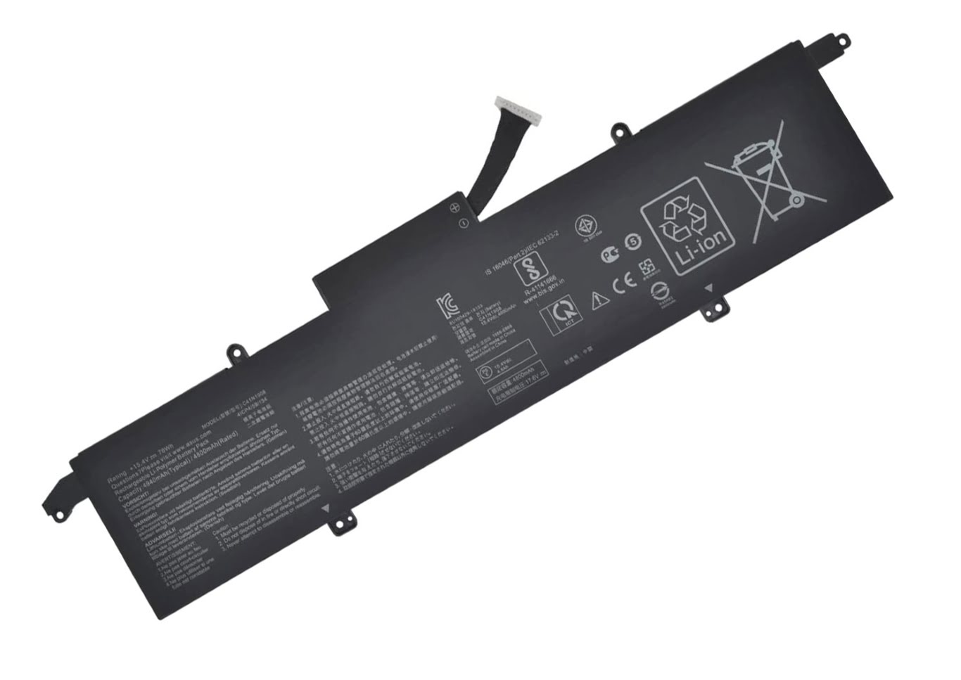 0B200-03610000, C41N1908 replacement Laptop Battery for Asus GA401II, GA401IU, 15.4v, 4 cells, 76wh