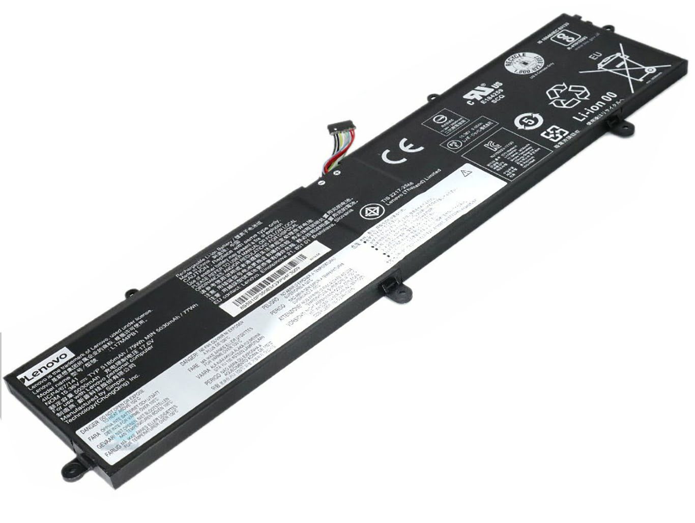 5B10P35082, 5B10P35083 replacement Laptop Battery for Lenovo 720S-15, IdeaPad 720s touch-15ikb, 15.36v, 79wh